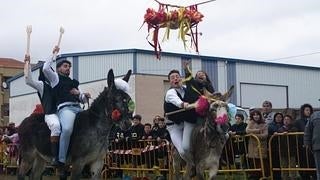 Carrera de cintas de los quintos de Pedrajas de San Esteban