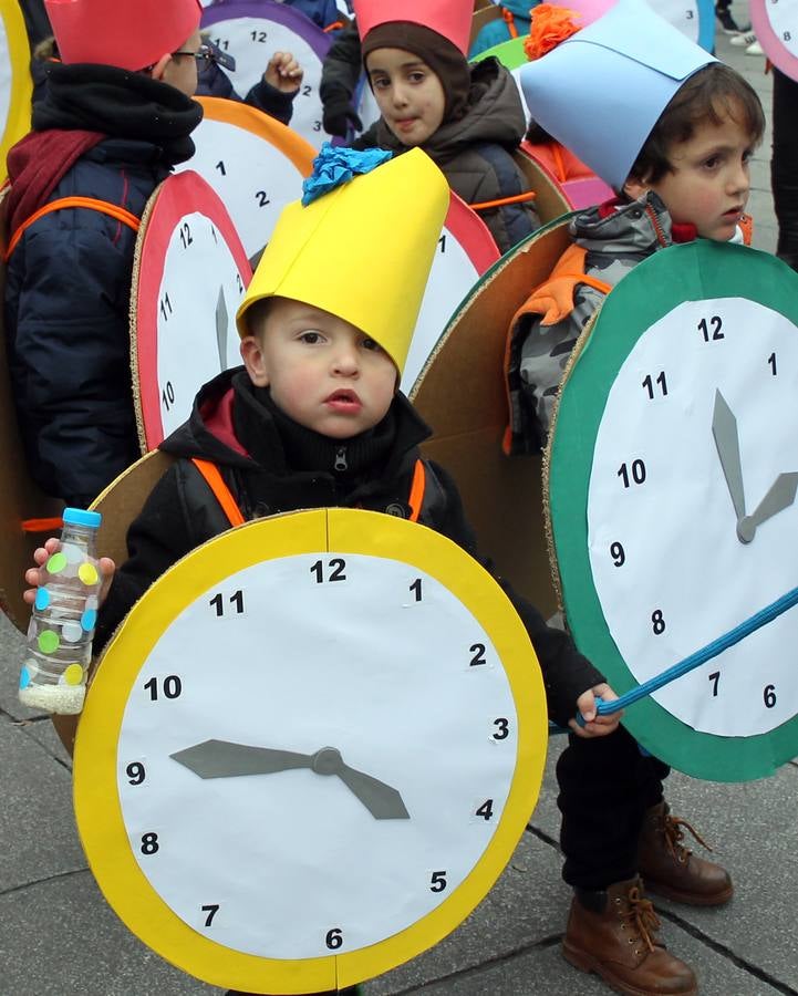 Desfile infantil del lunes de Carnaval en Segovia
