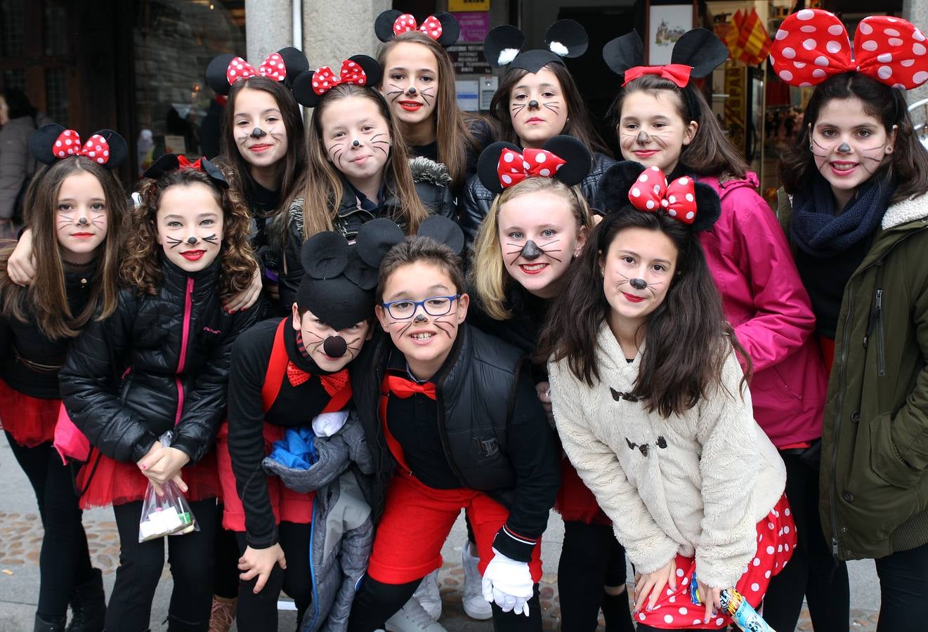 Desfile infantil del lunes de Carnaval en Segovia