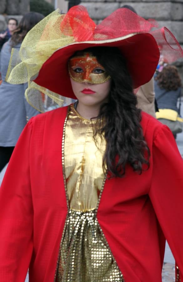 Desfile infantil del lunes de Carnaval en Segovia