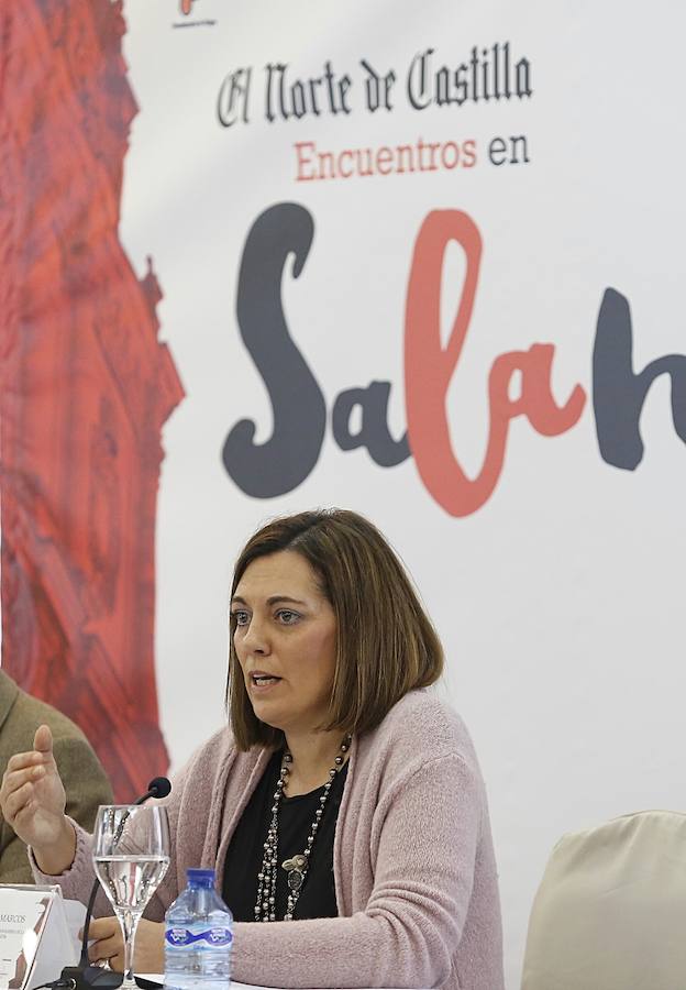 Encuentro con Milagros Marcos en Salamanca