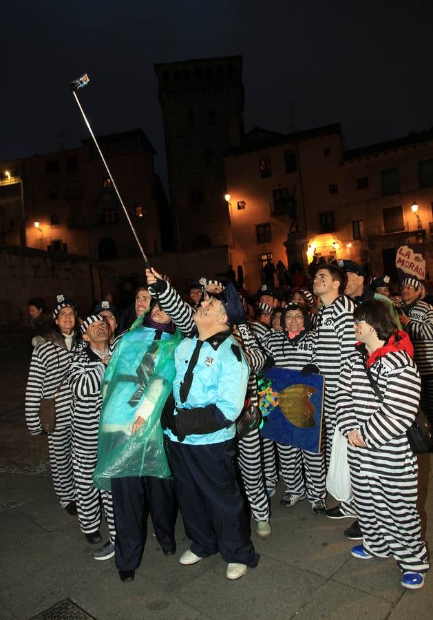 El entierro de la sardina despide el Carnaval de Segovia