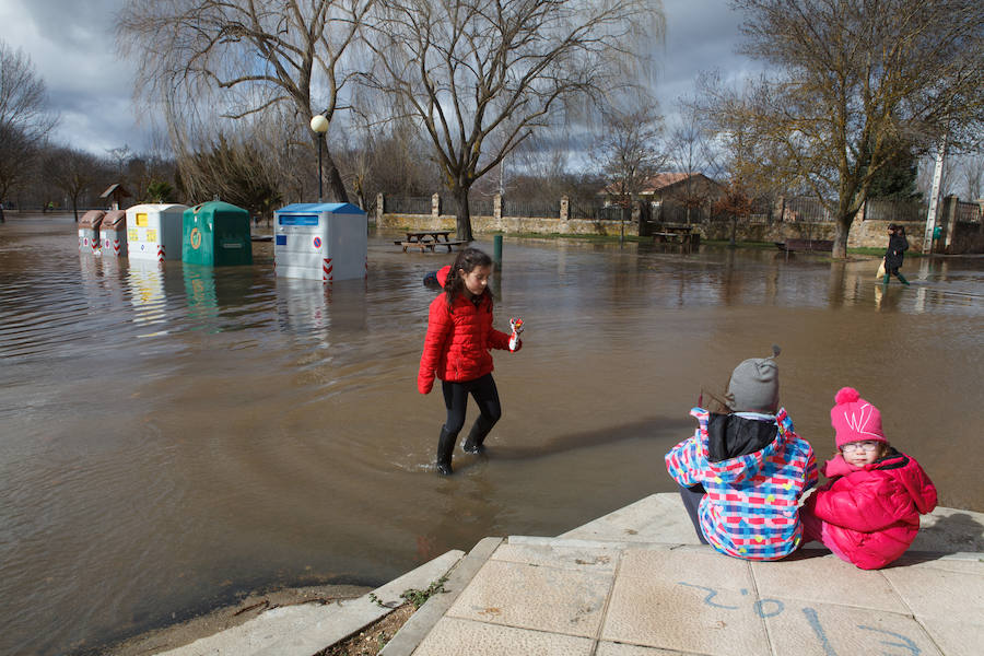 Inundaciones en la provincia de Soria.