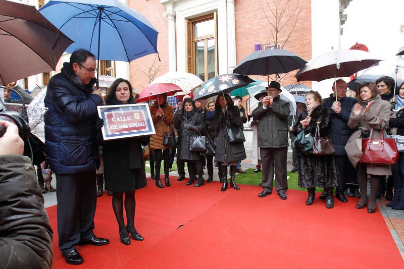 Palencia dedica una calle a José María Hernández