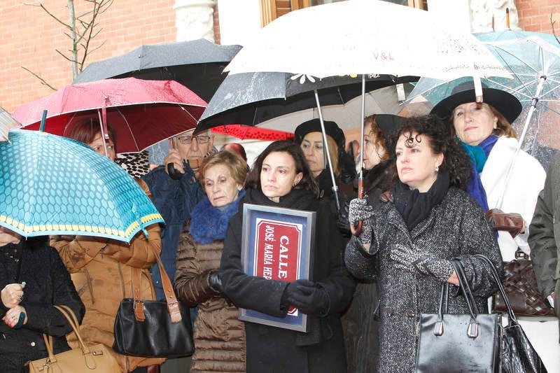 Palencia dedica una calle a José María Hernández