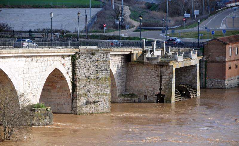 Río Duero en Tordesillas.