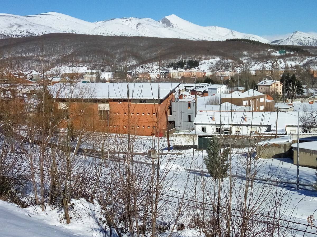 Nieve en Guardo (Palencia)