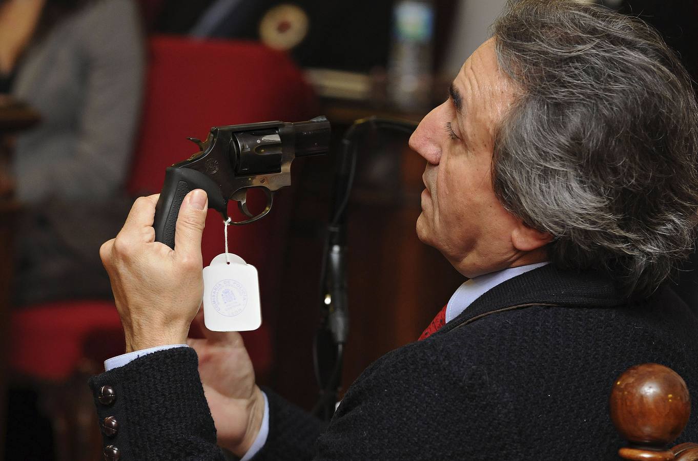 Un agente de la Policía Nacional de Madrid.