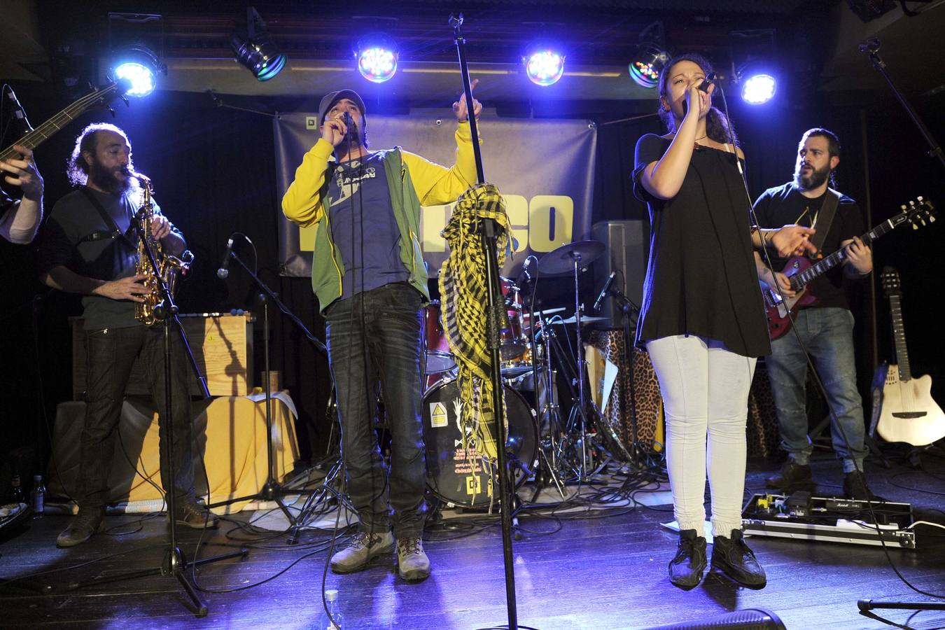 Concierto de la banda De Kanteo en la sala Porta Caeli de Valladolid