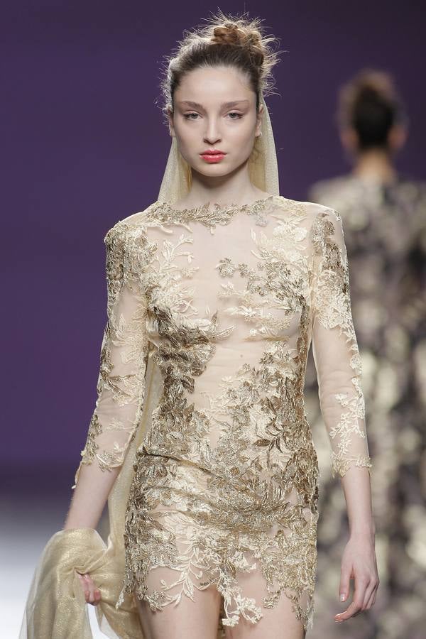 Desfile de la vallisoletana Esther Noriega en la Mercedes-Benz Fashion Week Madrid