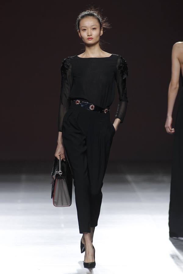 Desfile de la vallisoletana Esther Noriega en la Mercedes-Benz Fashion Week Madrid