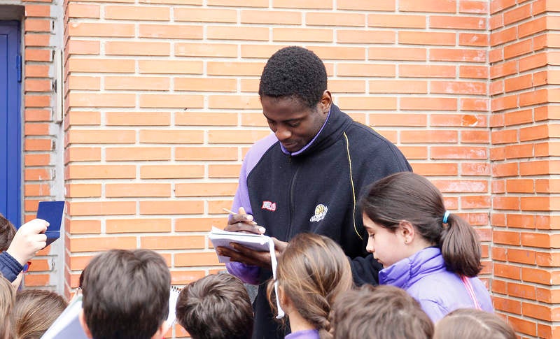 El Quesos Cerrato visita el colegio Marista Castilla de Palencia