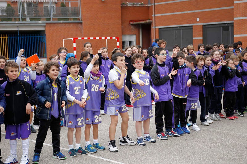 El Quesos Cerrato visita el colegio Marista Castilla de Palencia