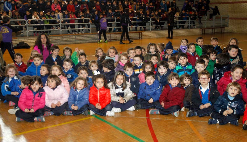 El Quesos Cerrato visita el colegio Marista Castilla de Palencia