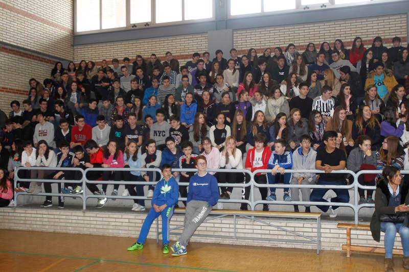 El Quesos Cerrato visita el colegio Marista Castilla de Palencia