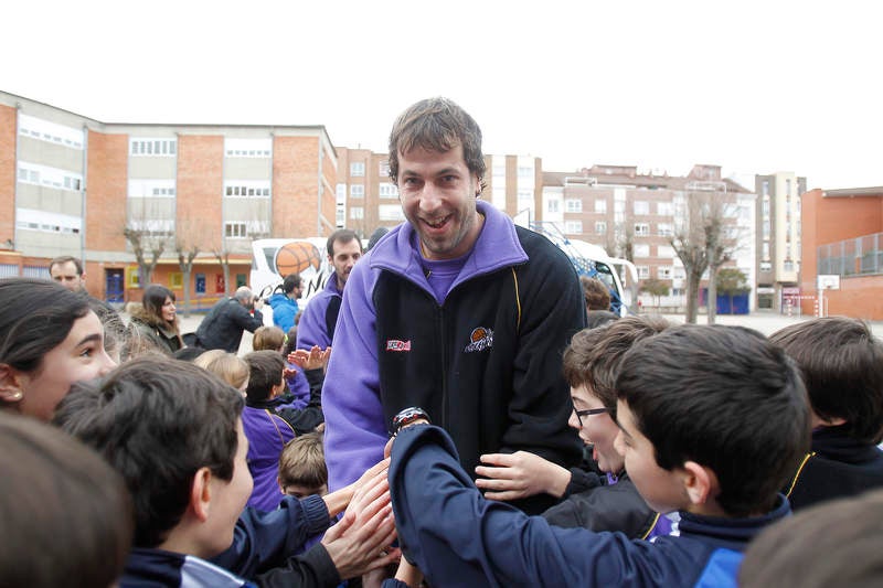 El Quesos Cerrato visita el colegio Marista Castilla de Palencia