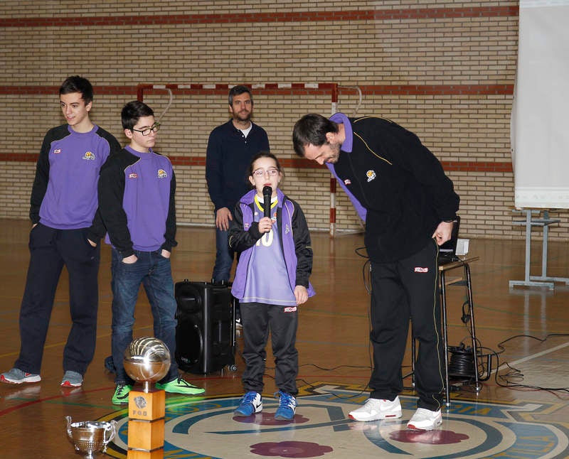 El Quesos Cerrato visita el colegio Marista Castilla de Palencia