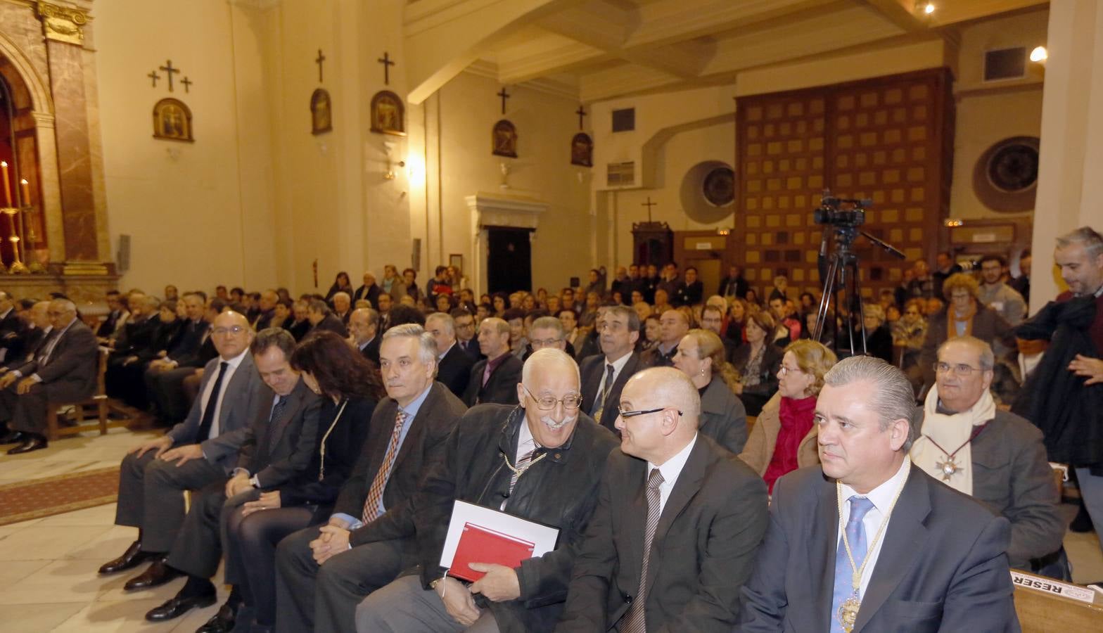 Carlos Amigo pronuncia el pregón de la Semana Santa de la cofradía de Nuestro Padre Jesús Nazareno