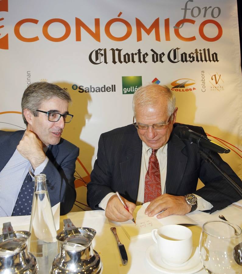 Josep Borrell, en el Foro Económico de El Norte de Castilla
