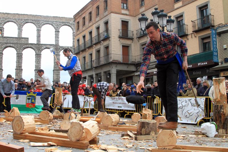 Fiesta de los gabarreros en Segovia