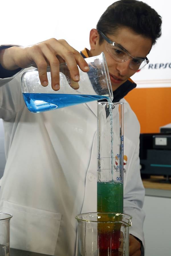 Pedrosa y Márquez, en el laboratorio