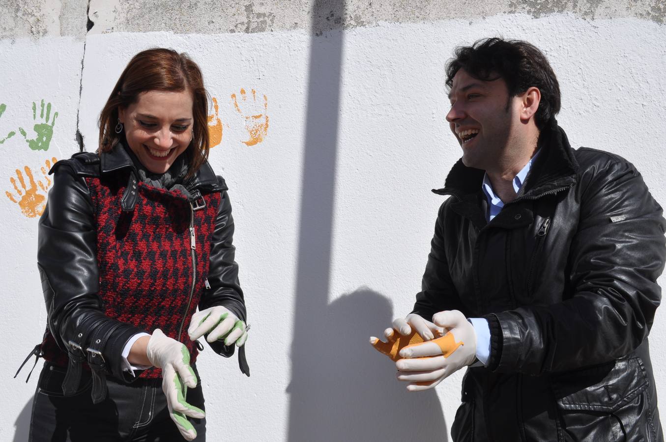 Tordesillas. Un mural para conmemorar el Día de la Mujer.