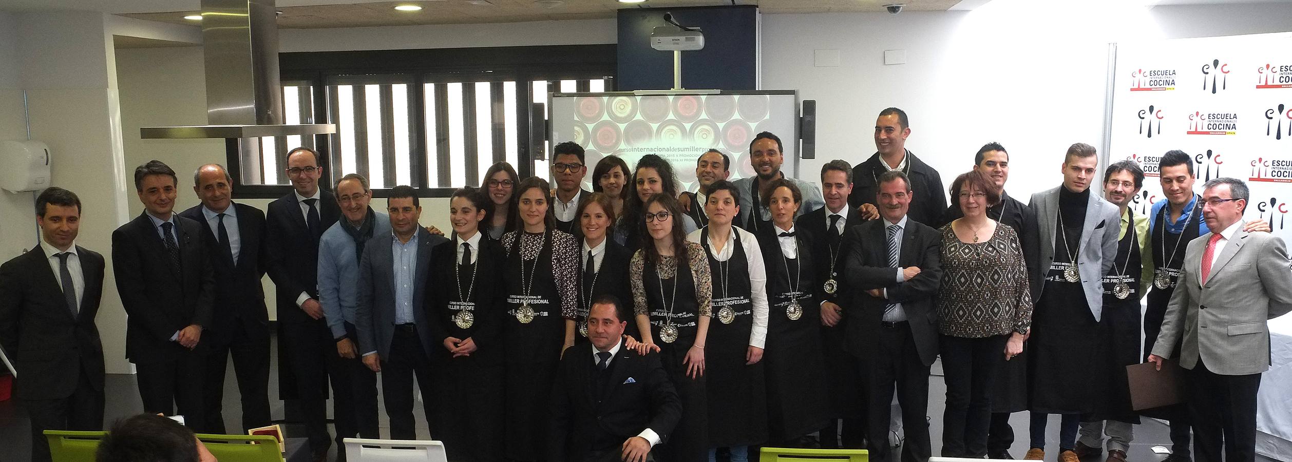 Clausura de la décima edición del Curso Internacional de Sumiller