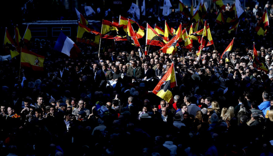 La manifestación pro taurina, en imágenes