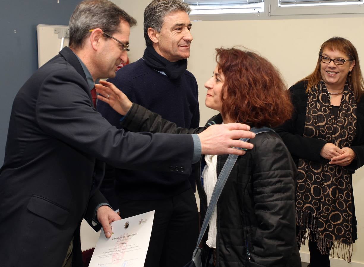 La Diputación entrega los diplomas a los resineros segovianos