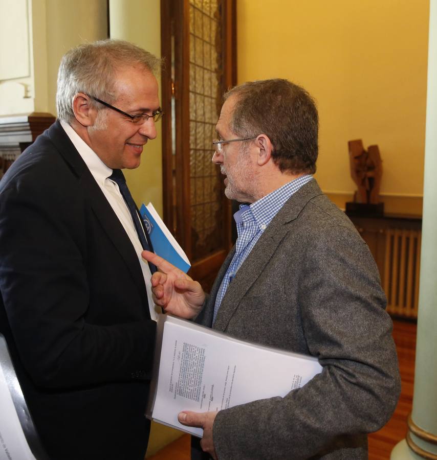 Pleno en el Ayuntamiento de Valladolid