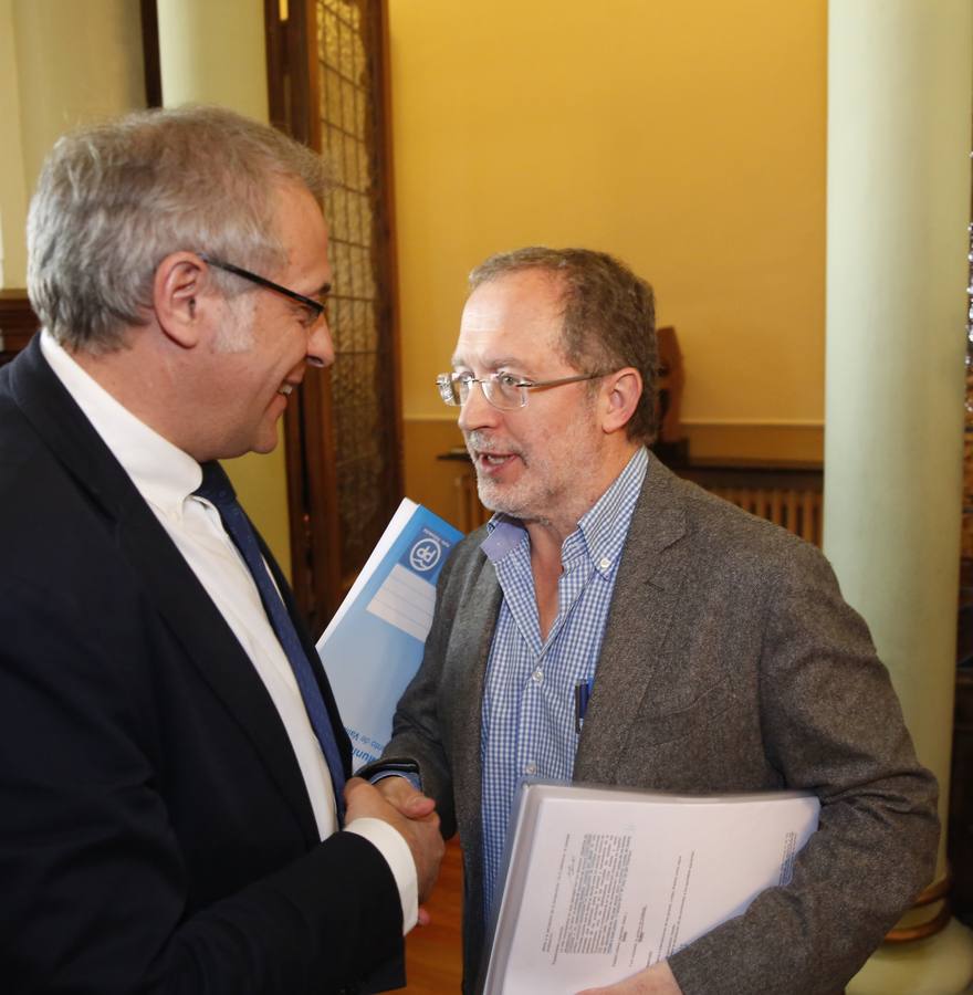 Pleno en el Ayuntamiento de Valladolid