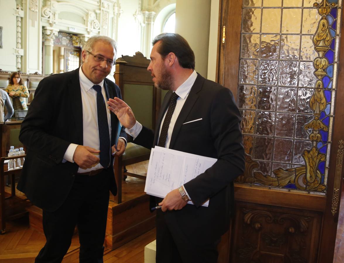 Pleno en el Ayuntamiento de Valladolid