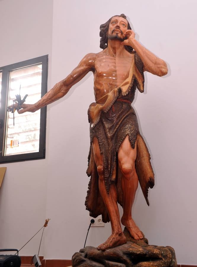 Últimos retoques a las obras de la muestra de Las Edades del Hombre en Toro (Zamora)