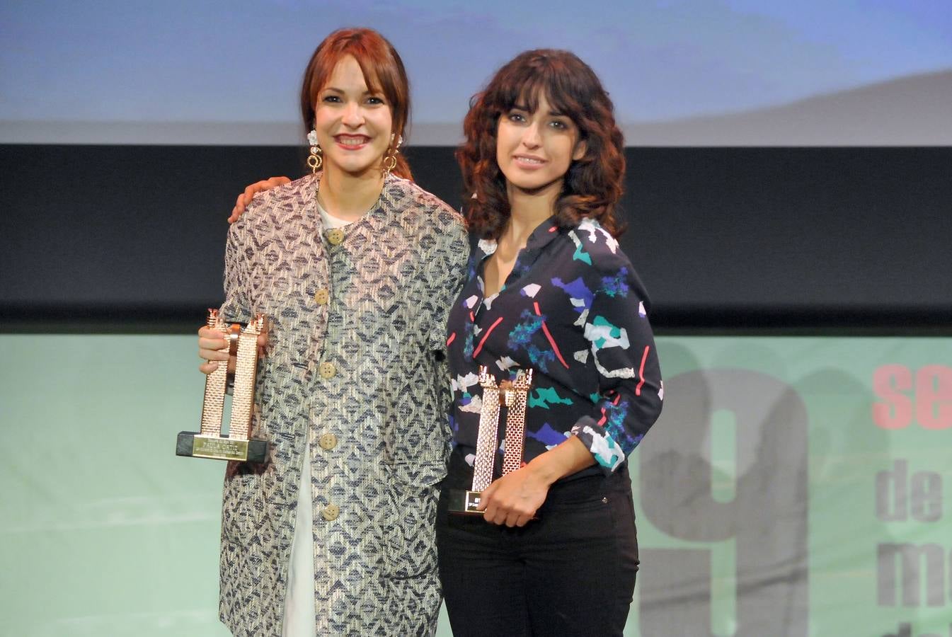 Paula Ortiz e Inma Cuesta recogen sus roeles en Medina del Campo