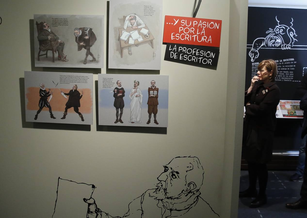 Inauguración de la exposición &#039;Miguel EN Cervantes&#039;