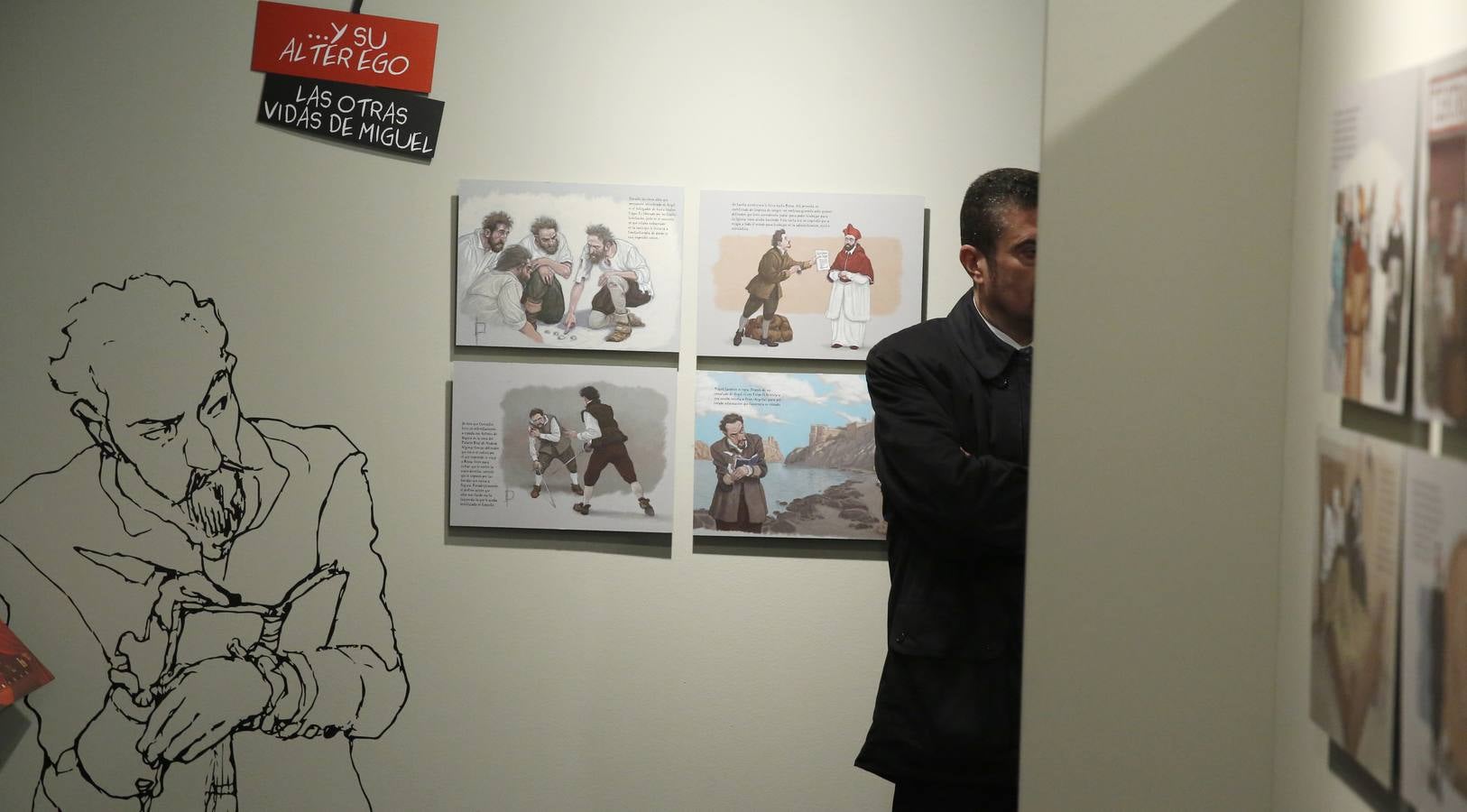 Inauguración de la exposición &#039;Miguel EN Cervantes&#039;