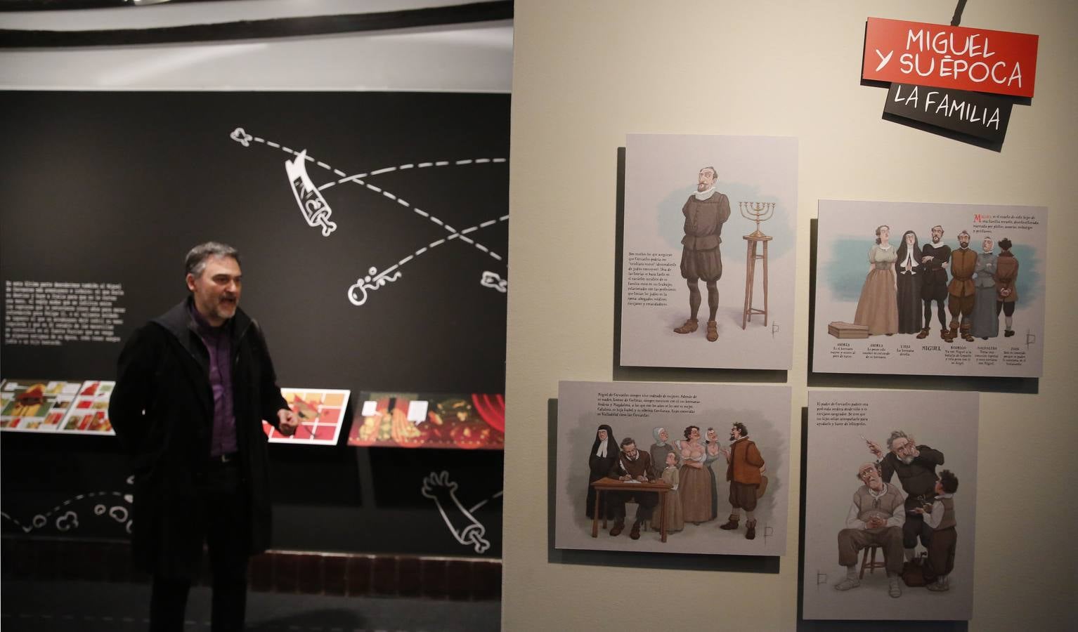 Inauguración de la exposición &#039;Miguel EN Cervantes&#039;