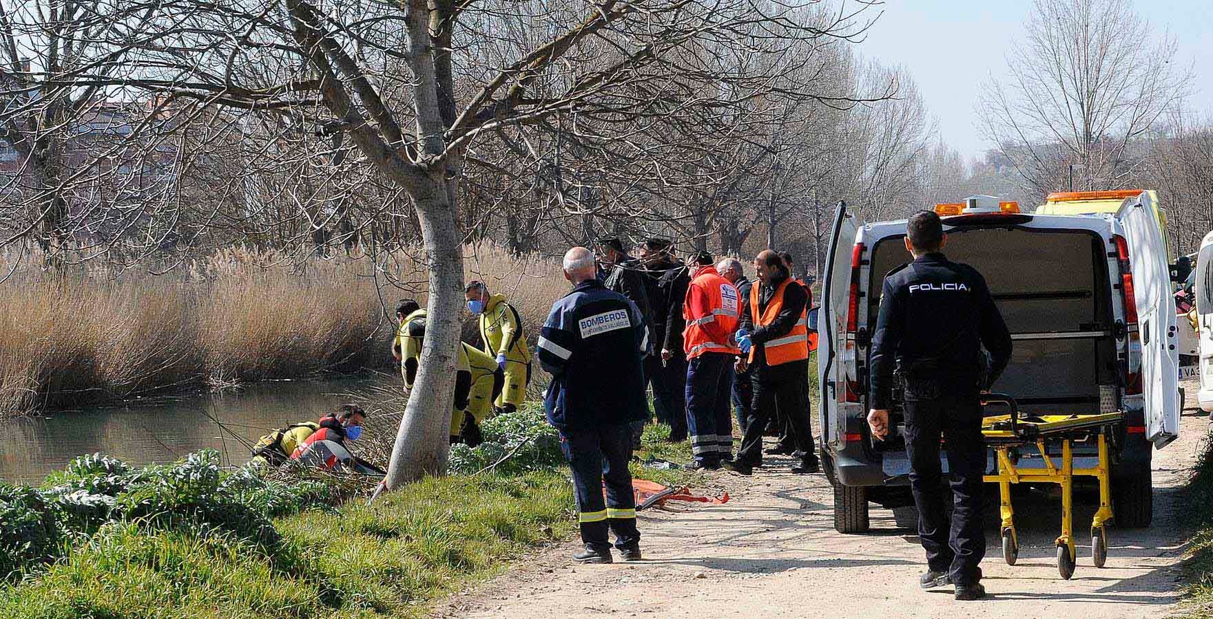 Hallan el cadáver de un varón en el Canal de Castilla