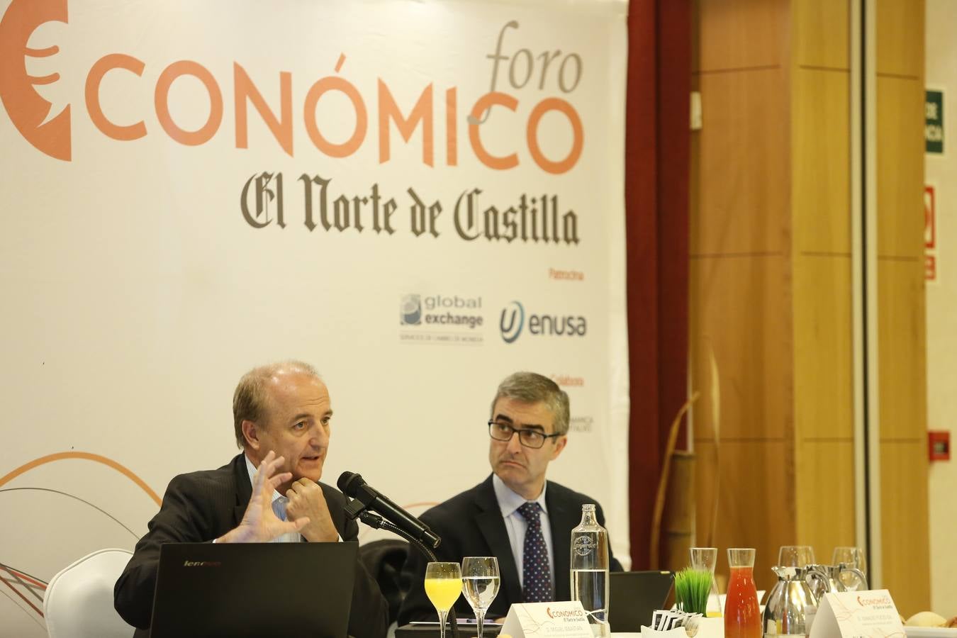 El exministro Miguel Sebastián, en el Foro Económico de El Norte de Castilla en Salamanca