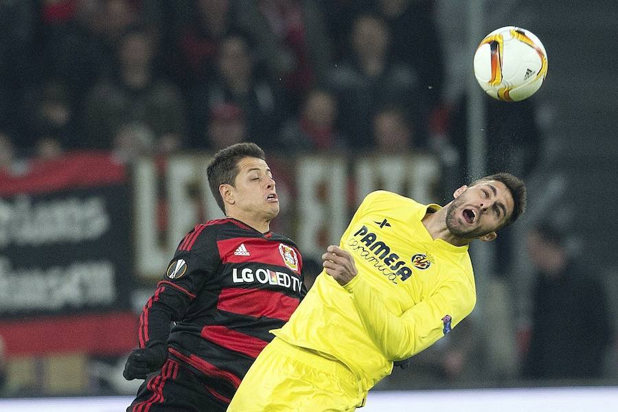 Las mejores imágenes del Bayer Leverkusen - Villarreal