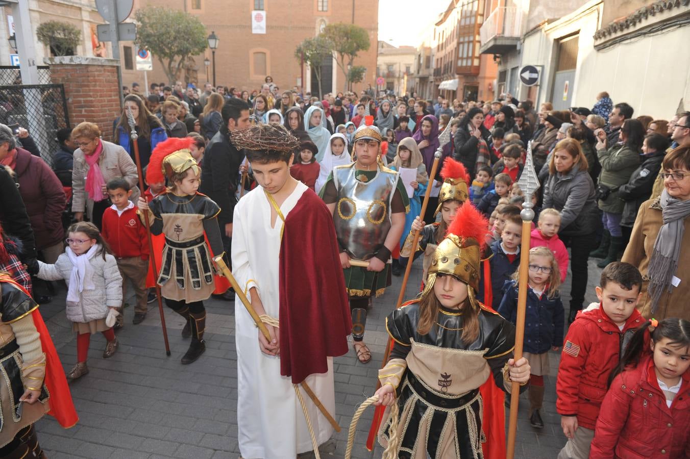 Vía Crucis infantil en Medina del Campo