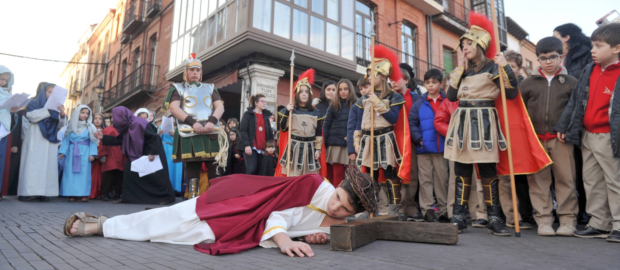 Vía Crucis infantil en Medina del Campo