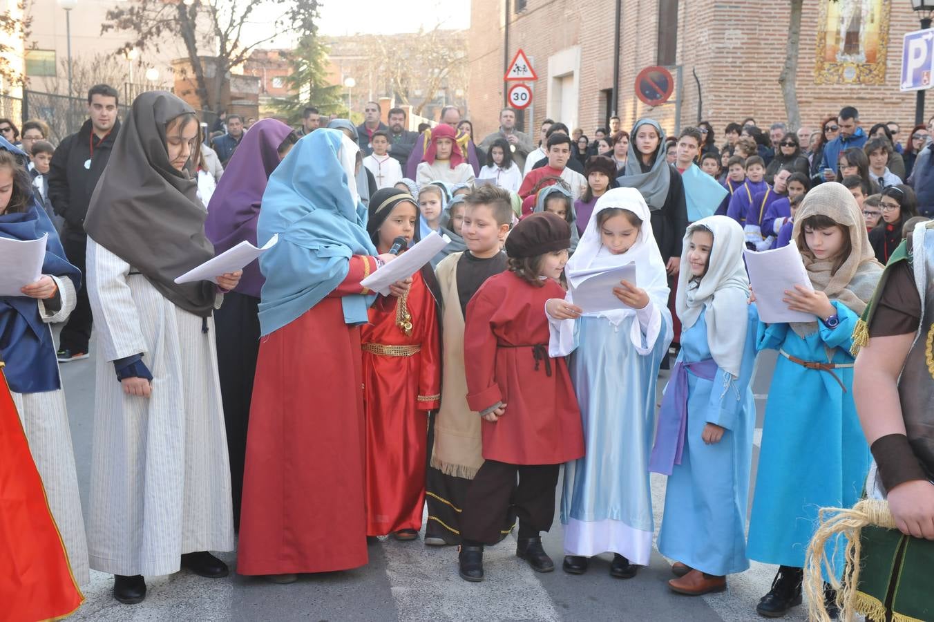 Vía Crucis infantil en Medina del Campo