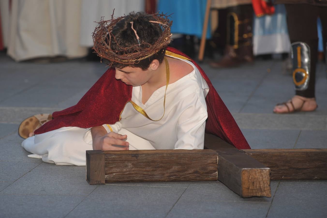 Vía Crucis infantil en Medina del Campo