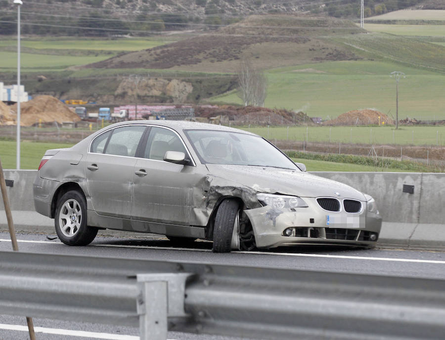 Accidente múltiple en la VA-30