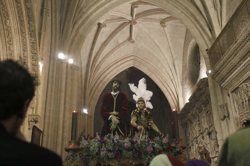 Procesión de La Sentencia en Palencia