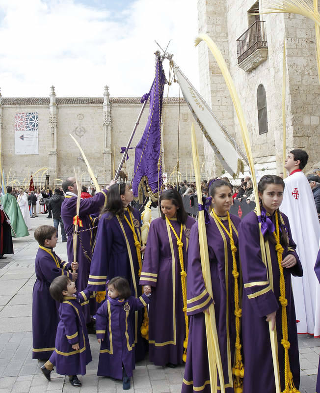 Procesión de las Palmas en Palencia (1/2)