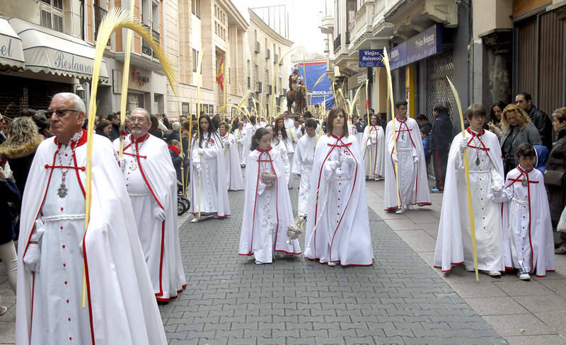 Procesión de las Palmas en Palencia (1/2)