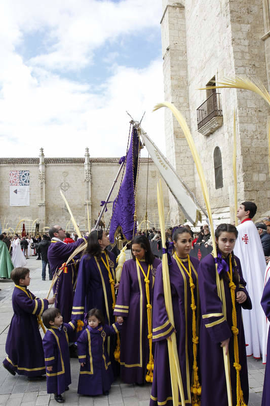 Procesión de las Palmas en Palencia (1/2)