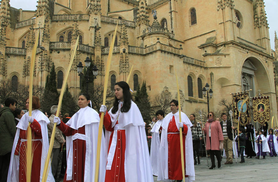 Procesión de las Palmas en Segovia